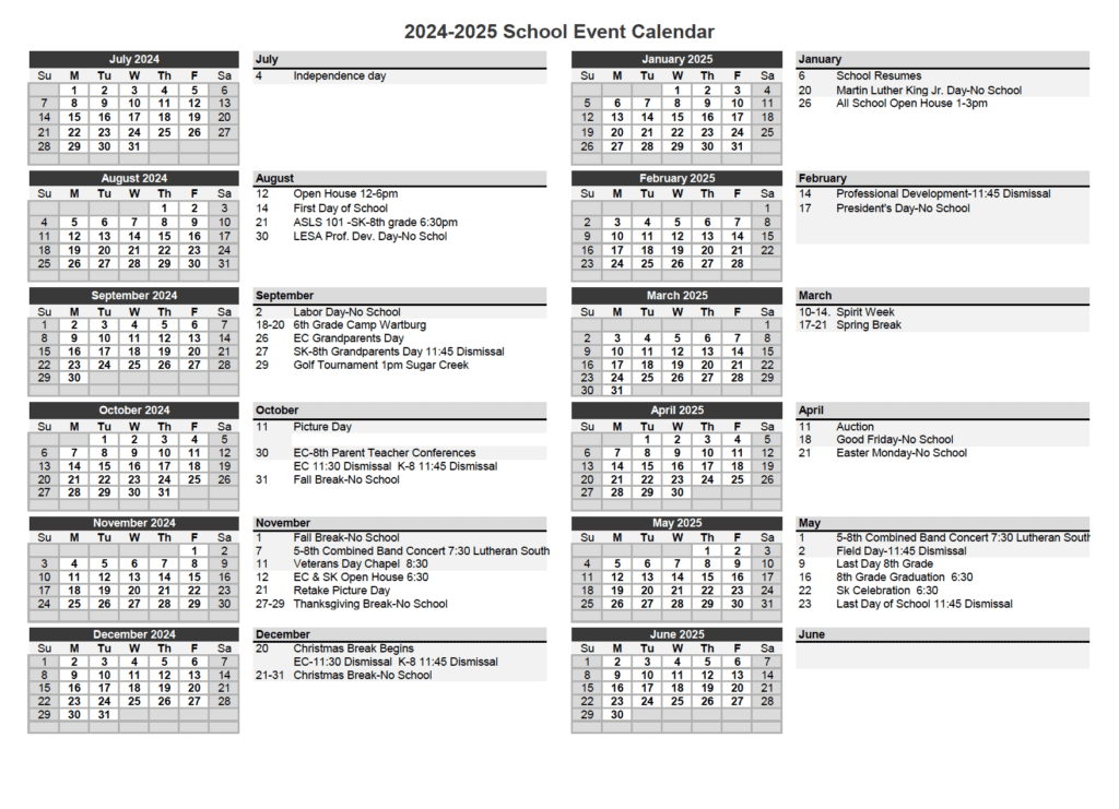 Calendar - Abiding Savior Lutheran School calendar-abiding-savior-lutheran-school